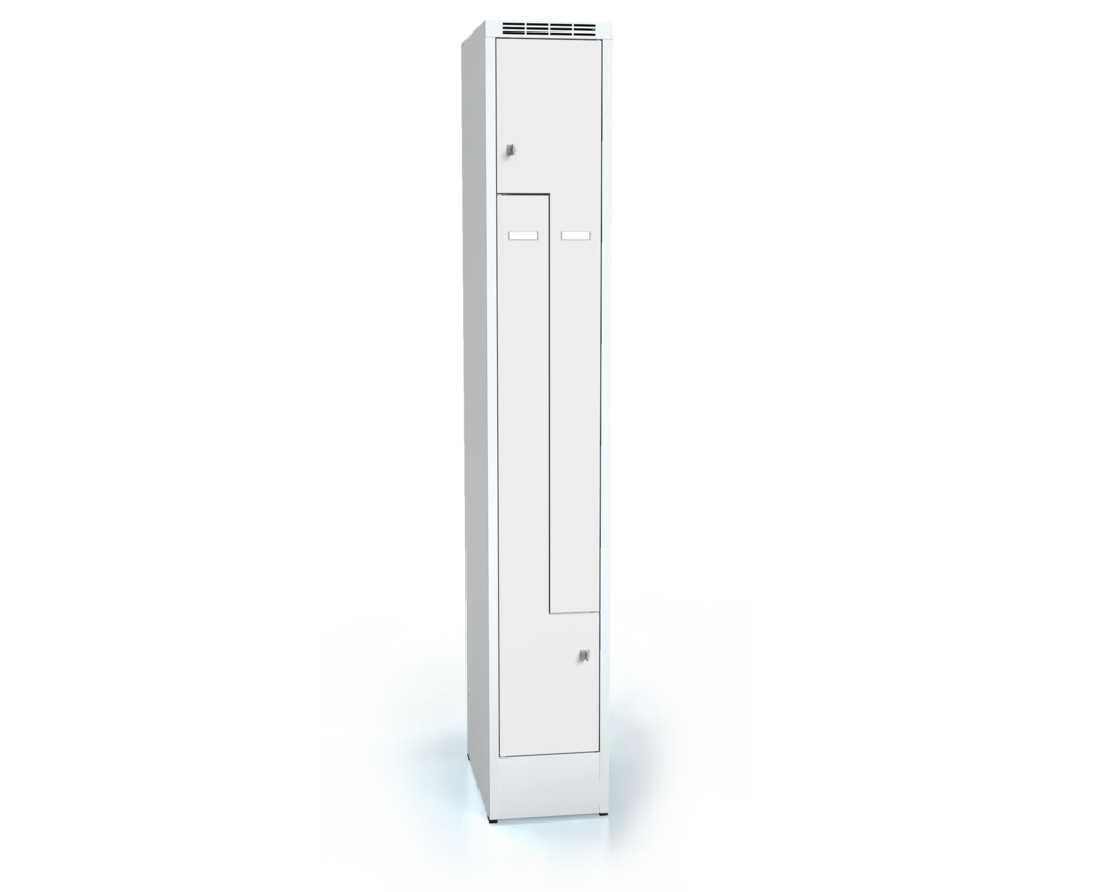 Cloakroom locker Z-shaped doors ALSIN 1920 x 300 x 500